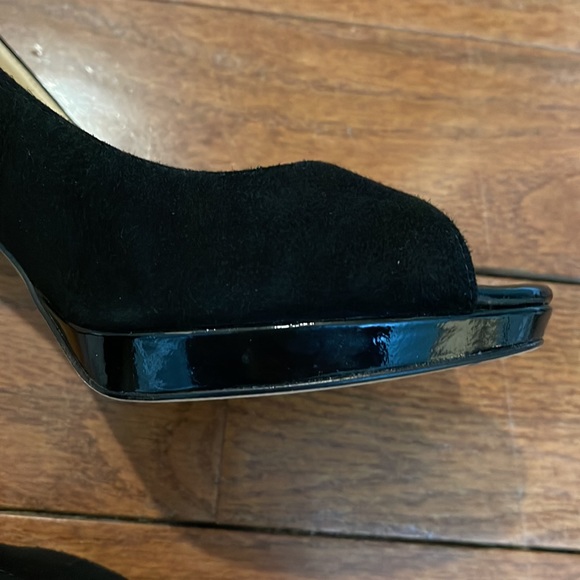 Cole Haan Suede & Patent Leather Heels - Picture 5 of 9